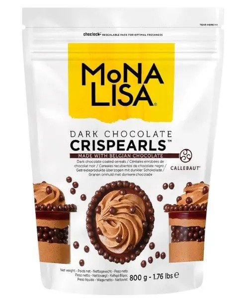 Monalisa Crispearls Dark 0,8kg