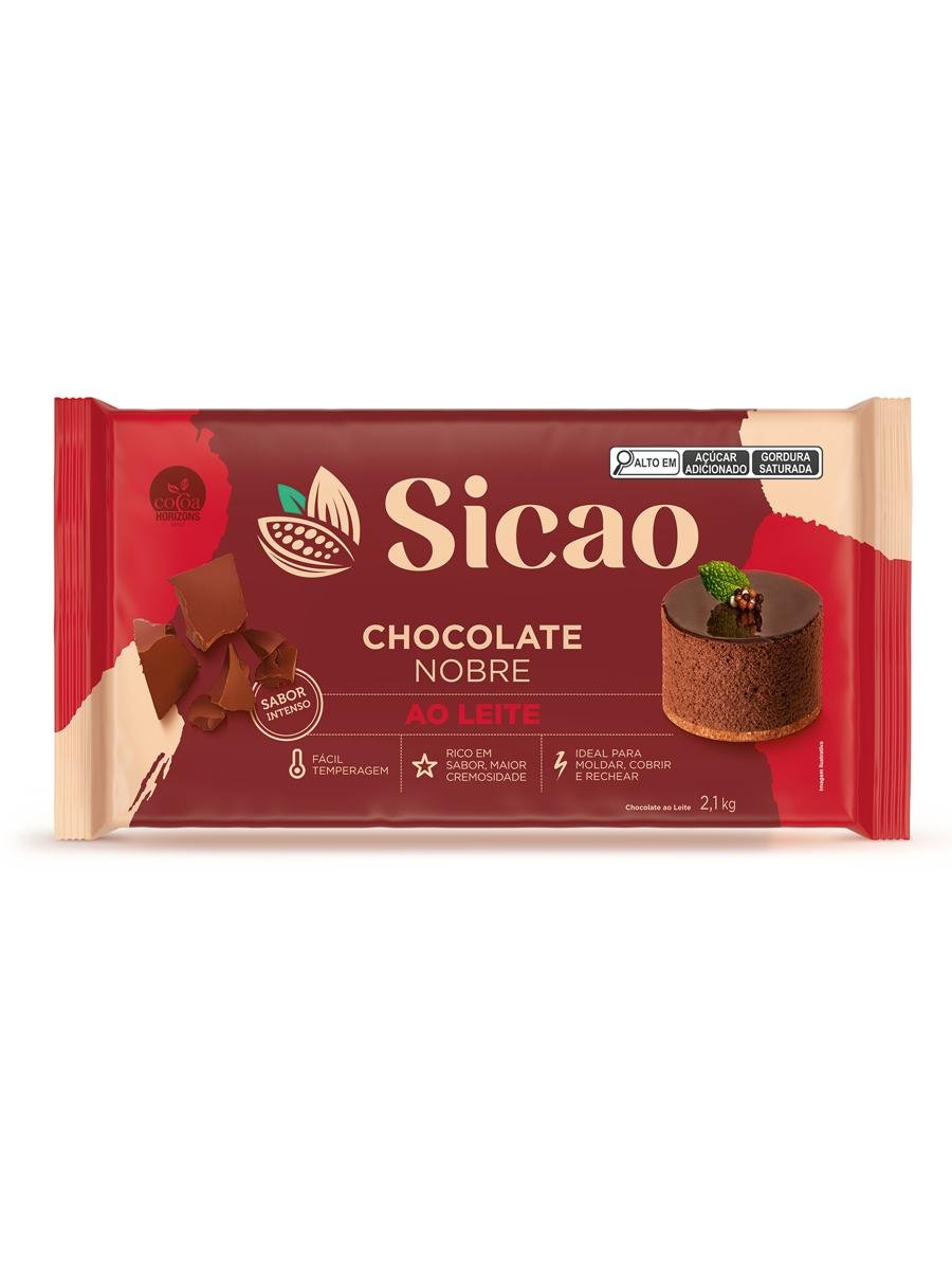 Chocolate Seleção Amargo 63% 1,01kg - Sicao