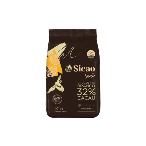 Chocolate Seleção Amargo 63% 1,01kg - Sicao
