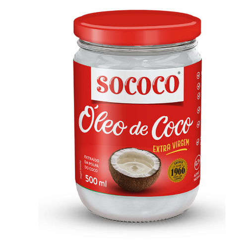 Óleo de Coco Extra Virgem 500ml - Sococo